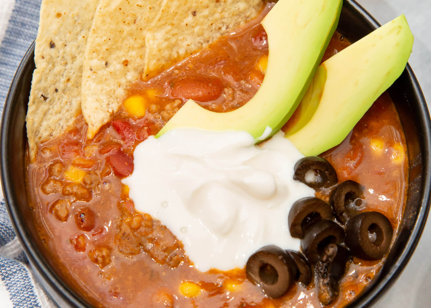Dairy Free Taco Soup [Easy Weeknight Meal] - Chop Simmer