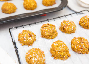 pumpkin banana breakfast cookies