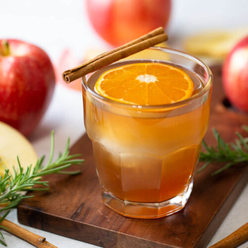 apple cider old fashioned