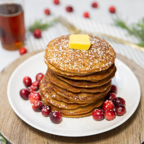 gingerbread pancakes