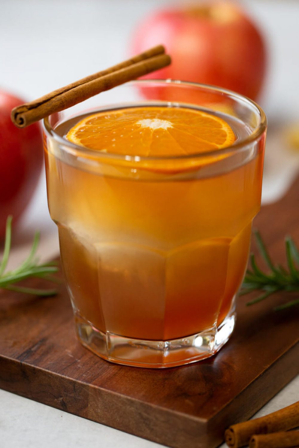 apple cider old fashioned