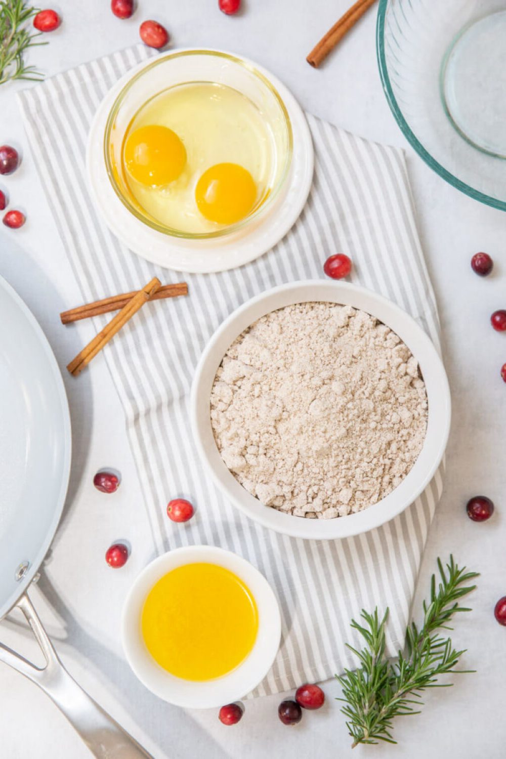 ingredients for gingerbread pancakes