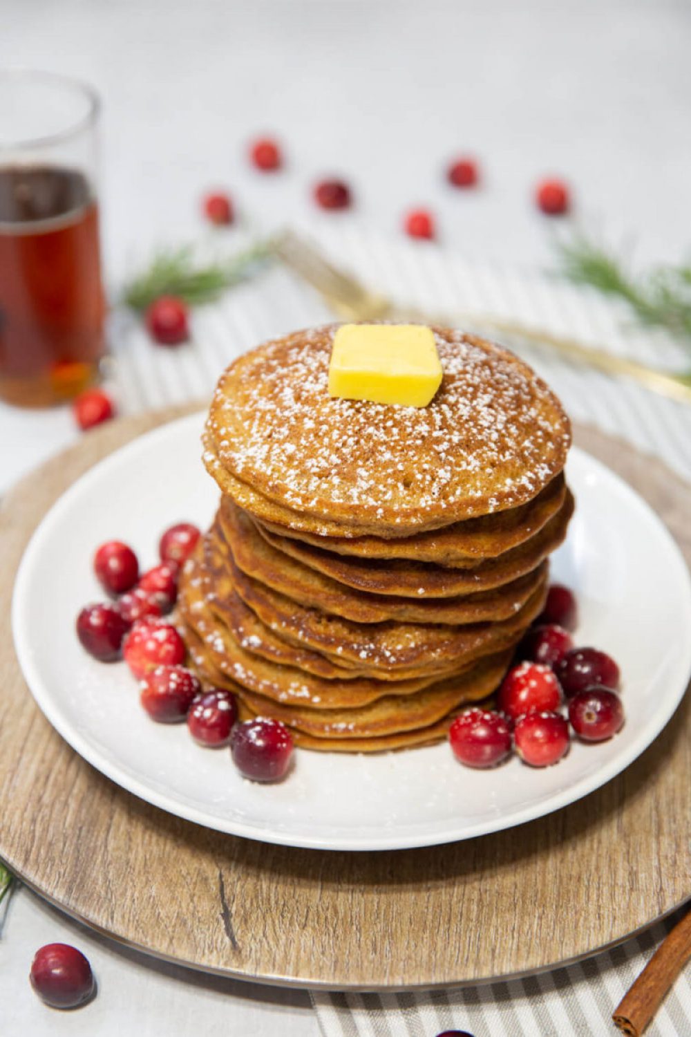 gingerbread pancakes