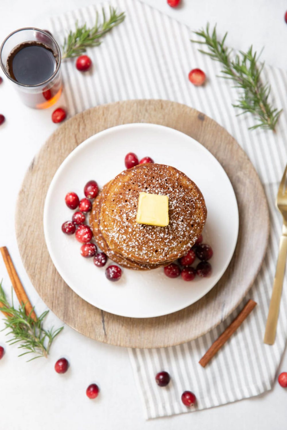 gingerbread pancakes