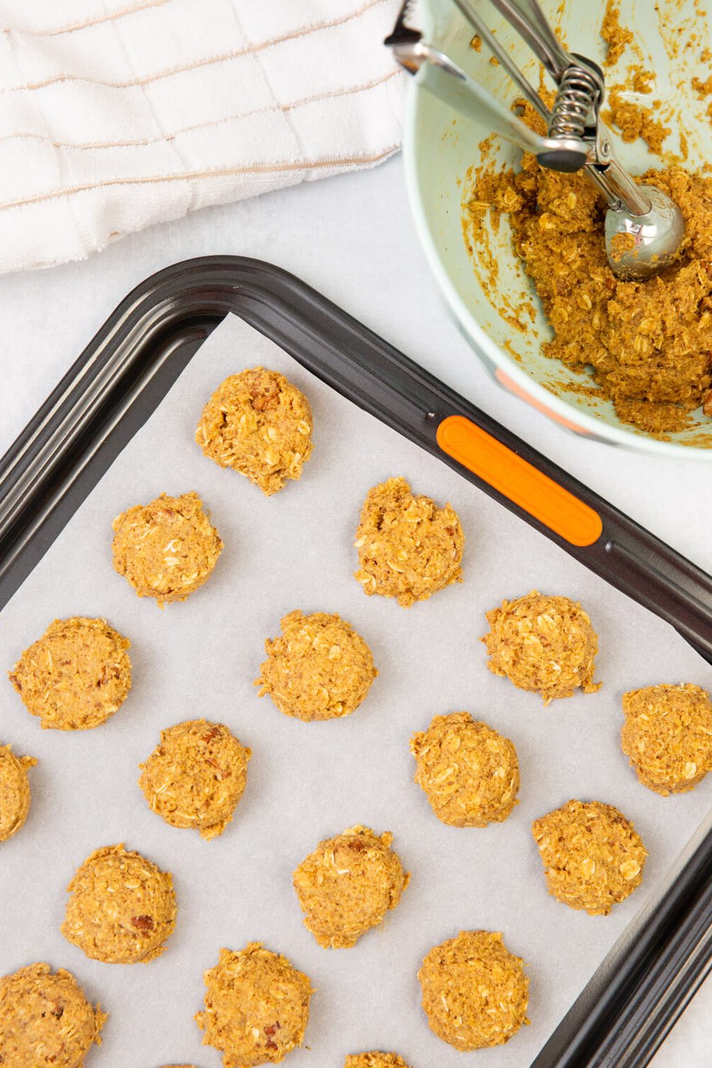 pumpkin banana breakfast cookies